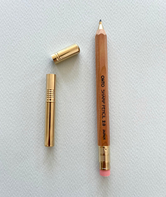 Porte-mine 2.0 mm - bois - OHTO
