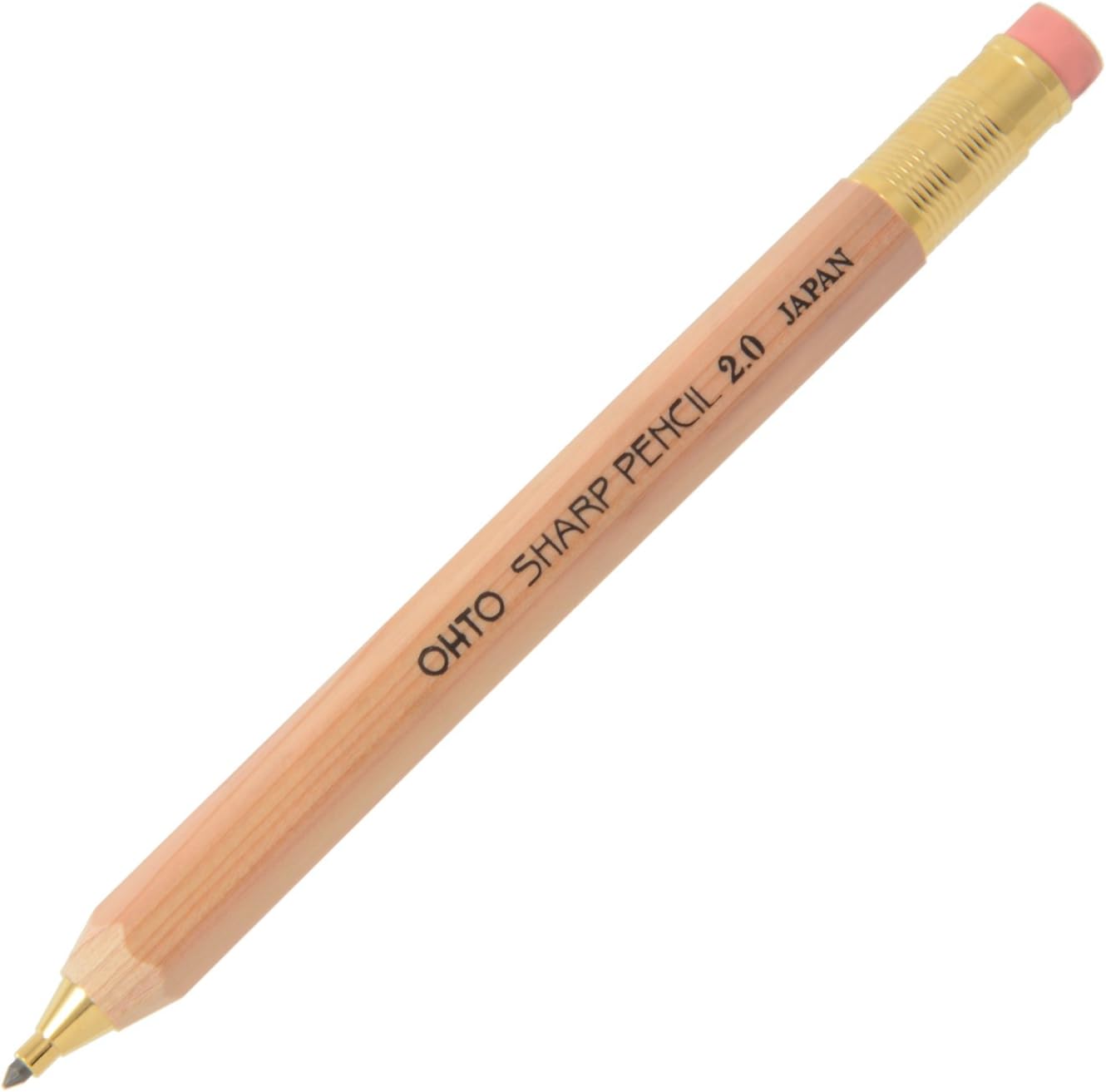 Porte-mine 2.0 mm - bois - OHTO