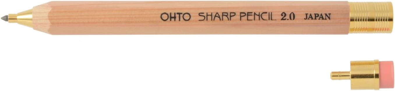 Porte-mine 2.0 mm - bois - OHTO